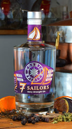 7 Sailors London Dry Gin Navy Strength (Gold prämiert)