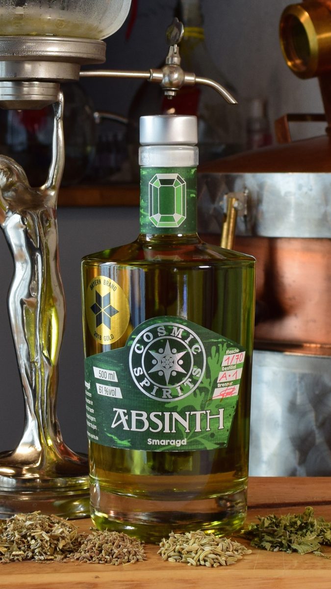 Absinth Smaragd (Gold prämiert)