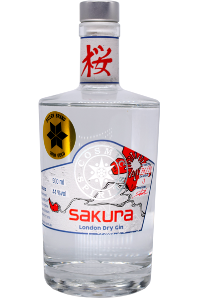 Sakura London Dry Gin (Gold prämiert)
